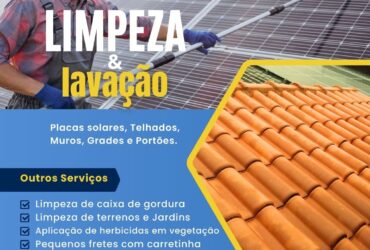 lavação de telhados em Jaraguá do sul